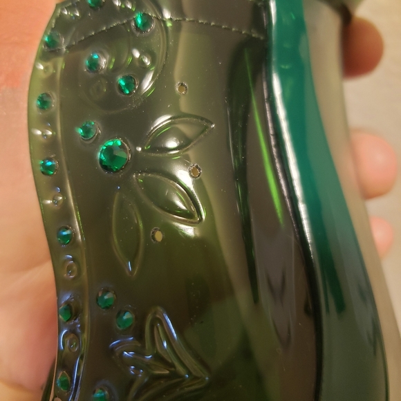 Dolce & gabbana emerald crystal cinderella shoes - Picture 6 of 10